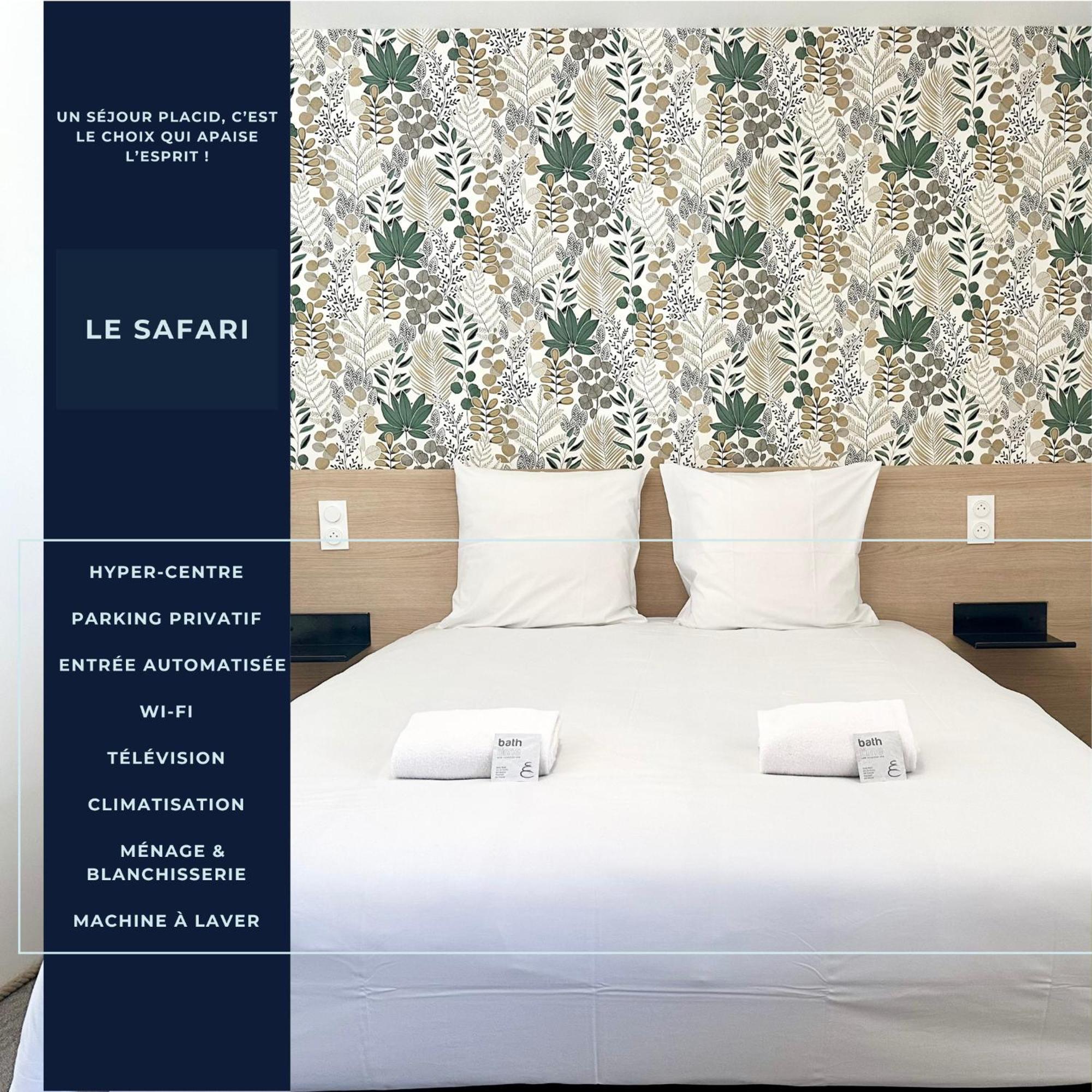 Le Safari - Neuf - Parking Prive - Calme - Wifi - Clim *